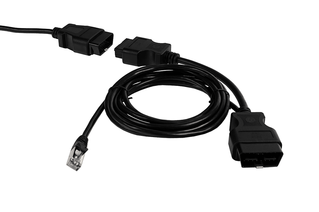 CÂBLE DE DIAGNOSTIC ETHERNET (ATTRIBUTION DES PINS OPTION 1)